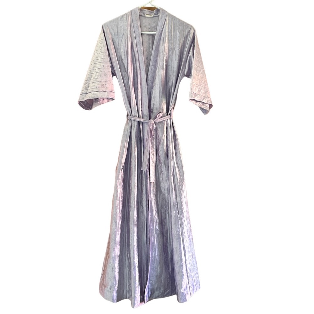Vintage Silky Long Robe